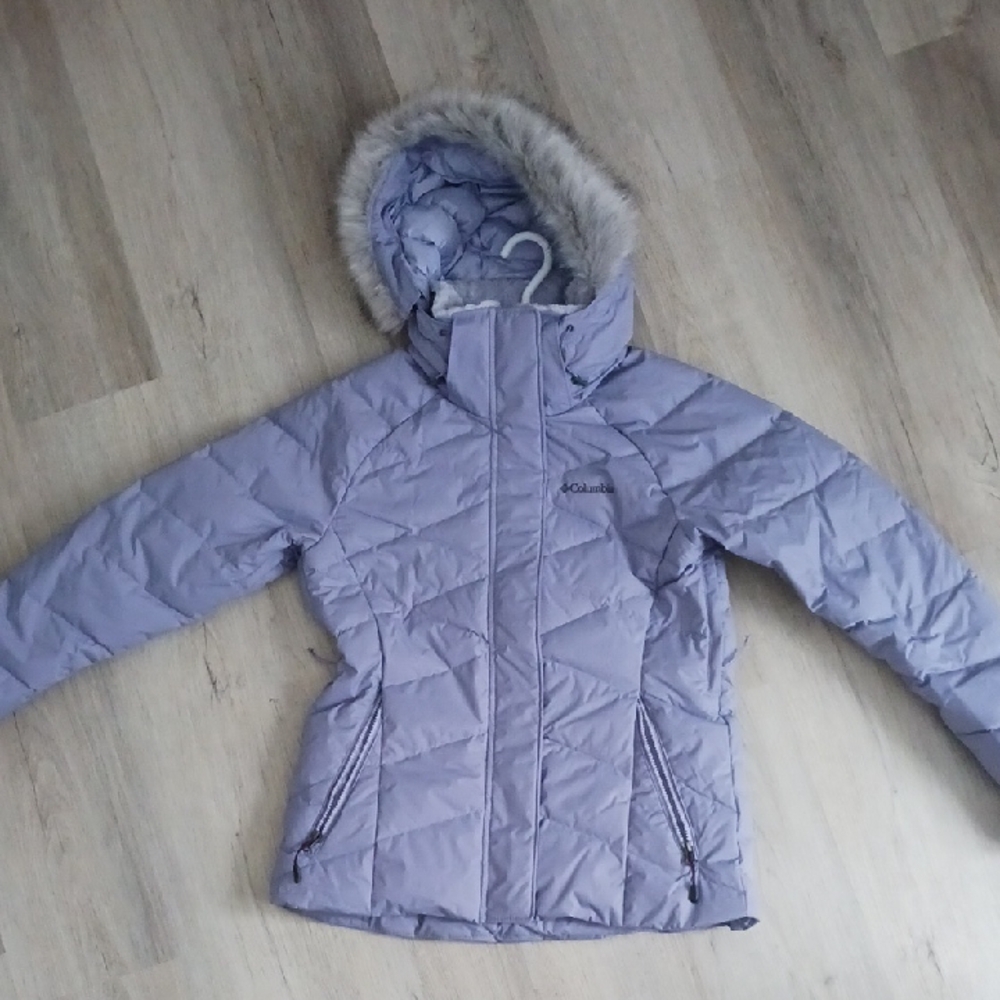 Columbia Women's Purple Puffer Jacket